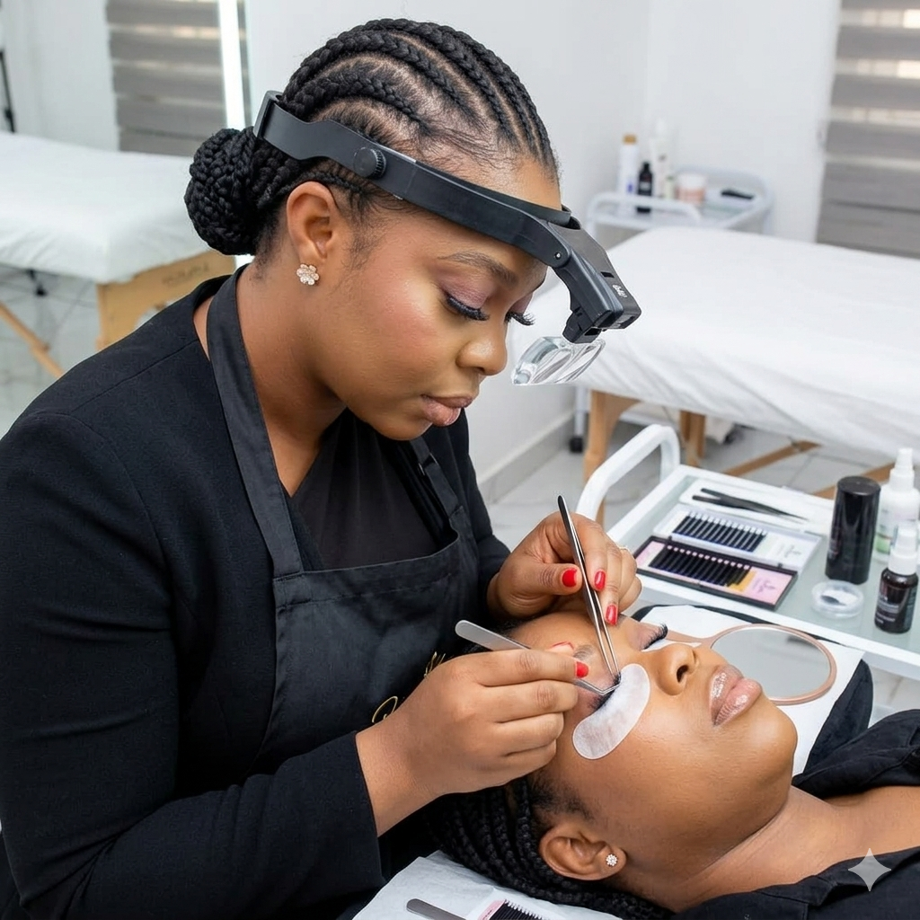 Organized calendar for brow appointments